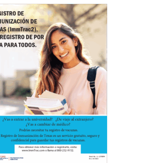 ImmTrac intro poster for higher ed audience