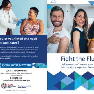 Fight the Flu - Adult Brochure.