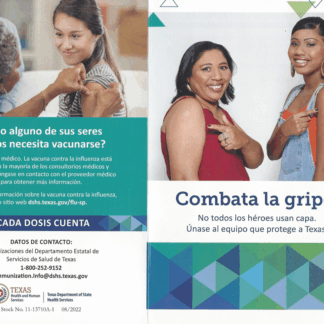 Fight the Flu - Adolescent Brochure (Spanish) Rev: 08/2022