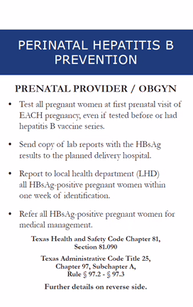 Perinatal Hepatitis B “Prenatal / OBGYN” Badge Buddy