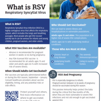 What is RSV - Seniors