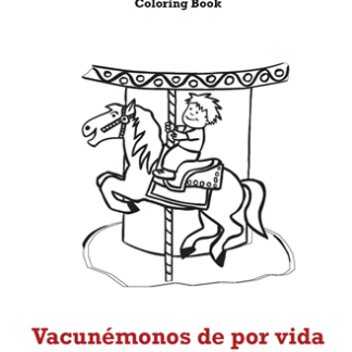 Vaccinate Through Life Coloring Book