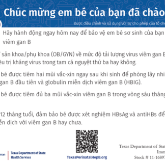 Congratulations on the birth of your baby! Rev. 10/25 - Vietnamese