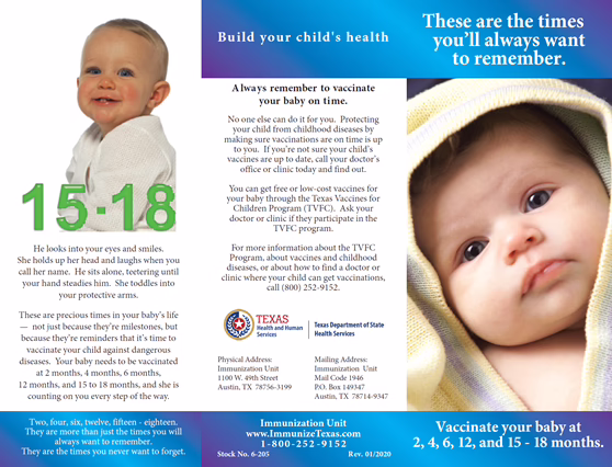 "These are the times you'll always want to remember." Brochure (English). Rev: 01/2020