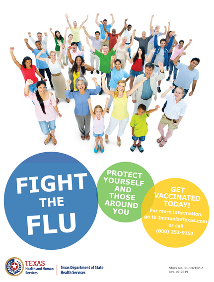 Fight the Flu Multi-Generation Poster