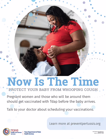 Prevent Pertussis Poster