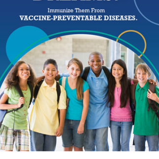 Protect their dreams. Immunize them from vaccine-preventable diseases. Pre-Teen Poster